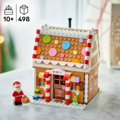 LEGO Iconic Casa di pan di zenzero festiva 40809 - 498 Pezzi - lego