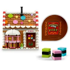 LEGO Iconic Casa di pan di zenzero festiva 40809 - 498 Pezzi - lego