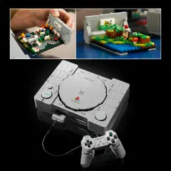 LEGO PlayStation 72306 Console PS1 con Controller e Diorami, 18+ - lego