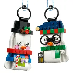 LEGO Iconic Pupazzi di neve ornamentali 40812 - 168 Pezzi - lego