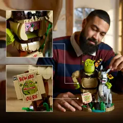 LEGO Shrek, Ciuchino e Gatto con gli Stivali - 1403 Pezzi - lego