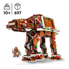 LEGO Star Wars Walker AT-AT Pan di Zenzero 40806 - 697 Pezzi - lego