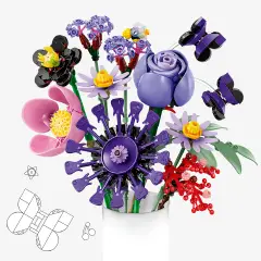 LEGO Bouquet di fiori di Olivia Rodrigo 11507 - 400 Pezzi - lego