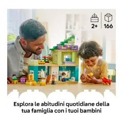 LEGO DUPLO 10470 Casa Familiare Moderna 3 in 1 con Personaggi - Costruzioni in plastica