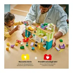 LEGO DUPLO 10470 Casa Familiare Moderna 3 in 1 con Personaggi - Costruzioni in plastica