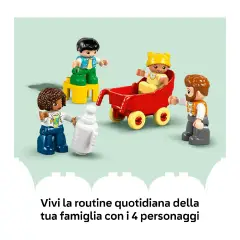 LEGO DUPLO 10470 Casa Familiare Moderna 3 in 1 con Personaggi - Costruzioni in plastica