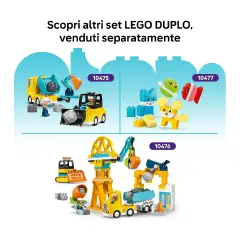 LEGO DUPLO 10470 Casa Familiare Moderna 3 in 1 con Personaggi - Costruzioni in plastica