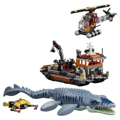LEGO Attacco alla barca del dinosauro Mosasaurus - 703 Pezzi - lego