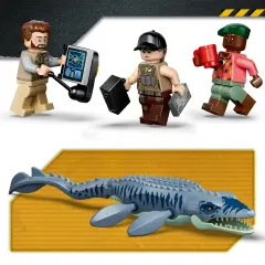 LEGO Attacco alla barca del dinosauro Mosasaurus - 703 Pezzi - lego