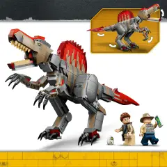 LEGO Fuga dal dinosauro Spinosauro 77982 - 820 Pezzi - lego