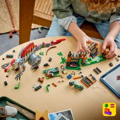 LEGO Fuga dal dinosauro Spinosauro 77982 - 820 Pezzi - lego