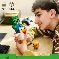 LEGO Minecraft Fantino di polli 21582 - 344 Pezzi - lego
