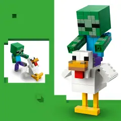 LEGO Minecraft Fantino di polli 21582 - 344 Pezzi - lego