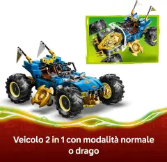 Lego Ninjago - Auto Mutaforma Di Jay 71856 - lego