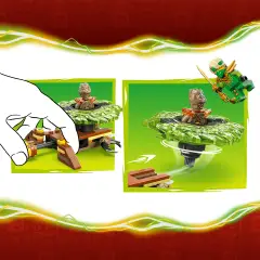 Lego Ninjago - Lloyd Contro Spinner Mostro Della Terra 71850 - lego