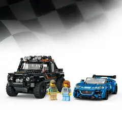 LEGO Jaguar Project 7 e Land Rover Defender 77264 - 740 Pezzi - lego