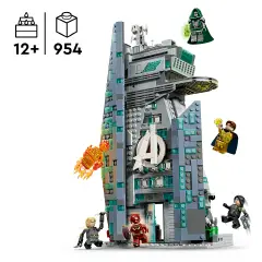 LEGO Avengers: Doomsday Nuova torre degli Avengers - 954 Pezzi - lego