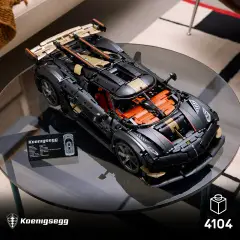 LEGO Hypercar Koenigsegg Sadair's Spear 42232 - 4104 Pezzi - lego