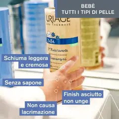 Uriage Bebè Olio Detergente 500ml - cosmesi e igiene