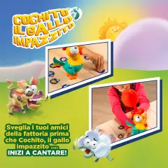 Goliath Cochito Gallo Impazzito - Gioco per Bambini - Giochi di società