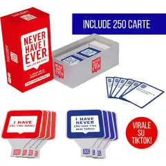 Goliath Never Have I Ever - Gioco di Carte Party per Adulti 17+ - giochi di società