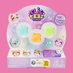 Goliath Clickeez Bubble Pops 5 Pezzi Serie 3 - collezionabili bambina
