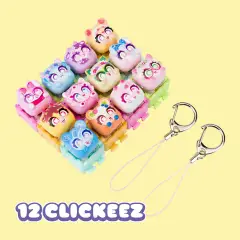 Goliath Clickeez Bubble Pops 12 Pezzi Serie 3 - collezionabili bambina