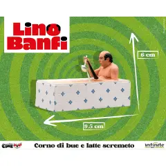 Lino Banfi Corno Di Bue Pvc Mini Figure Cinemini - action figures ed accessori