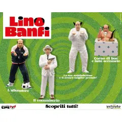 Lino Banfi L’Allenatore Cinemini Mini Figure PVC - action figures ed accessori