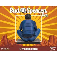 Bud Spencer As Ben Statue in scala 1:12 - action figures ed accessori