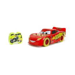 Cars Saetta McQueen Glow Racers Radiocomandato Scala 1:14 - radiocomandi