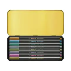 Stabilo Pen 68 Metallic K Pop Demon Hunters Confezione In Metallo - penne pennarelli ufficio