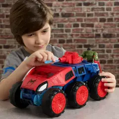 Spiderman Veicolo Giocattolo Super Carro Armato 2 in 1 - action figures ed accessori
