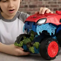 Spiderman Veicolo Giocattolo Super Carro Armato 2 in 1 - action figures ed accessori