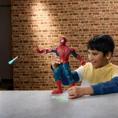 Spiderman Action Figure Power-Charge 36,8 cm con Luci e Suoni - action figures ed accessori