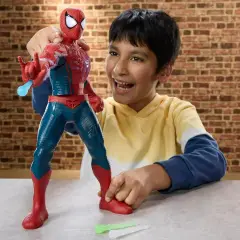 Spiderman Action Figure Power-Charge 36,8 cm con Luci e Suoni - action figures ed accessori