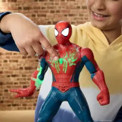 Spiderman Action Figure Power-Charge 36,8 cm con Luci e Suoni - action figures ed accessori