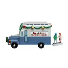 Natale Bookmobile Set Of 4 - scene e villaggi