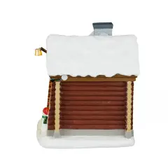 Lemax Snowshoe Cabin 64680 – Baita Natalizia Luminosa Vail Village - scene e villaggi