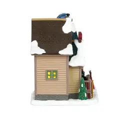 Lemax Bighorn Peak Mountain Sports Snow Gear 65536 – Negozio Sci Luminoso - scene e villaggi