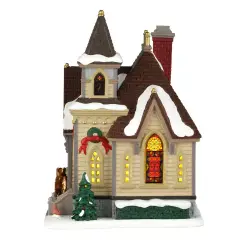 Natale Maple Lane Chapel Incl. Adap.44338 100 Ma - scene e villaggi