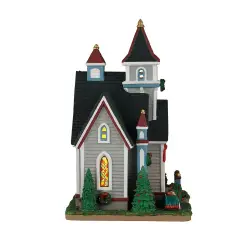 Natale Spruce Valley Church Incl. Adap.44338 100 Ma - scene e villaggi