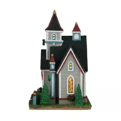Natale Spruce Valley Church Incl. Adap.44338 100 Ma - scene e villaggi