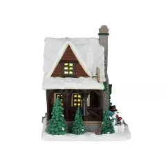 Lemax Cozy Forest Cabin 65535 – Baita nel Bosco Luminosa Vail Village - scene e villaggi