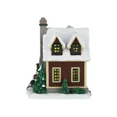 Lemax Cozy Forest Cabin 65535 – Baita nel Bosco Luminosa Vail Village - scene e villaggi