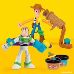 Playdoh Toy Story Playset Spaziale con Buzz e Woody - creatività