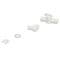 Foppapedretti Kit Scarico Bagnetti Bianco - bagnetti fasciatoio
