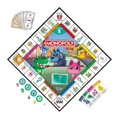 Monopoly Junior Square 2 in 1 - Giochi di società