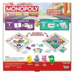 Monopoly Junior Square 2 in 1 - Giochi di società