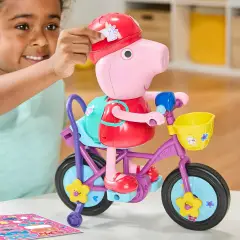 Peppa Pig Playset Con Bicicletta - action figures ed accessori